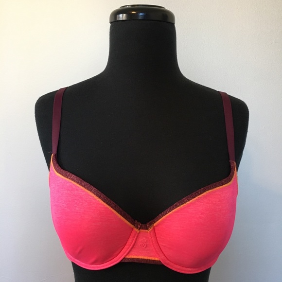 Victoria's Secret Neon Shimmer Balconet Bra, 32DD - Picture 1 of 10